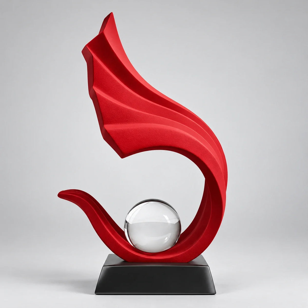 26.5cm Crystal-Effect Feng Shui Decorative Sculpture – view 3