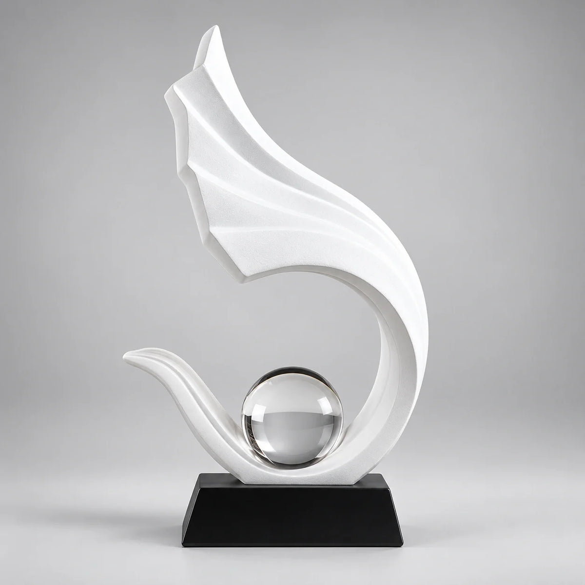 26.5cm Crystal-Effect Feng Shui Decorative Sculpture – view 4