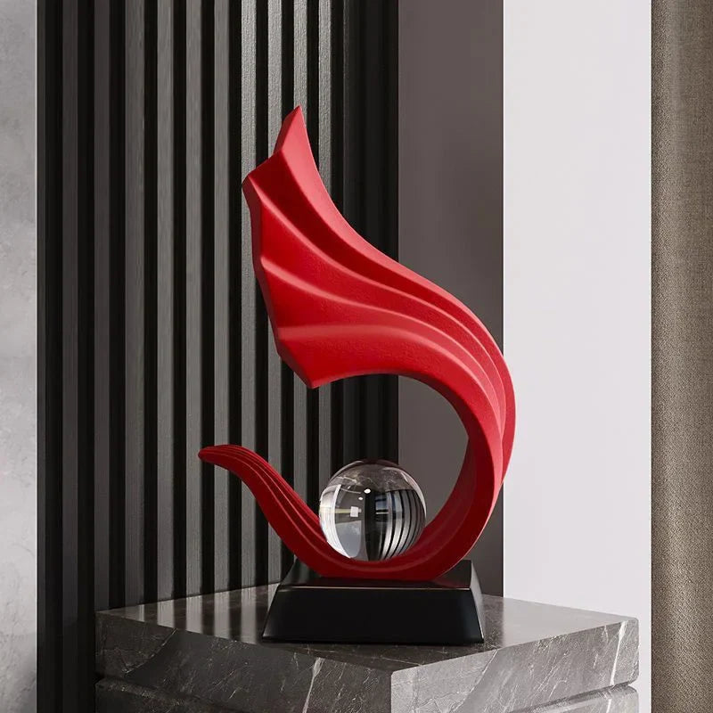 26.5cm Crystal-Effect Feng Shui Decorative Sculpture – view 6