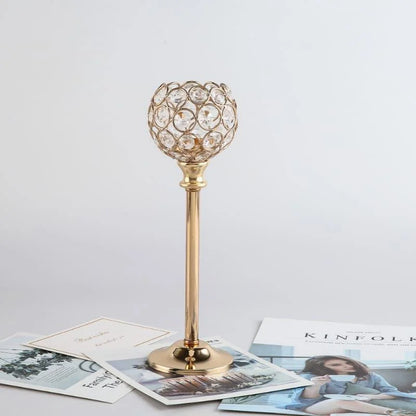 Crystal-style decorative candle holder – view 8