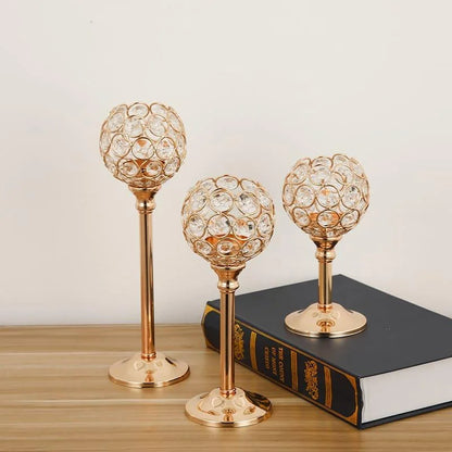 Crystal-style decorative candle holder – view 11
