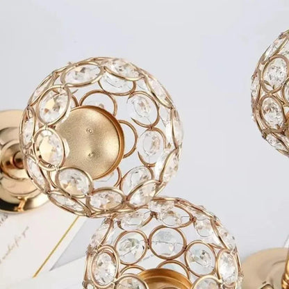 Crystal-style decorative candle holder – view 12