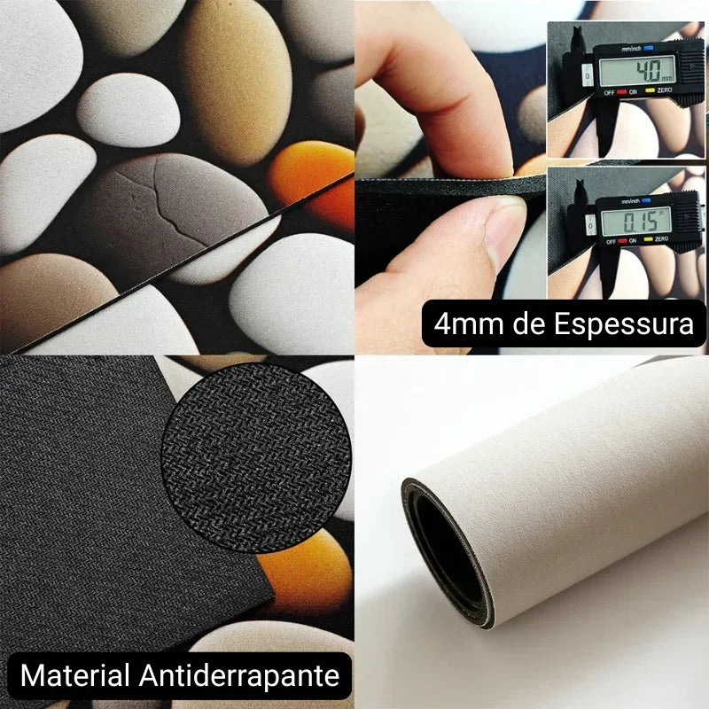 Dark Grey Diatomite Quick-Dry Kitchen Mat – view 9