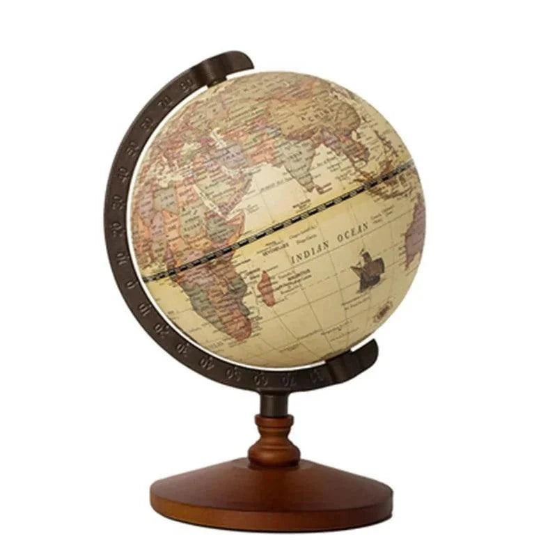 Decorative Desktop Globe with English Map – view 5