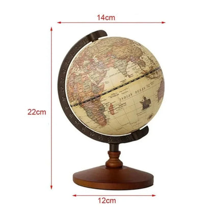 Decorative Desktop Globe with English Map – view 6