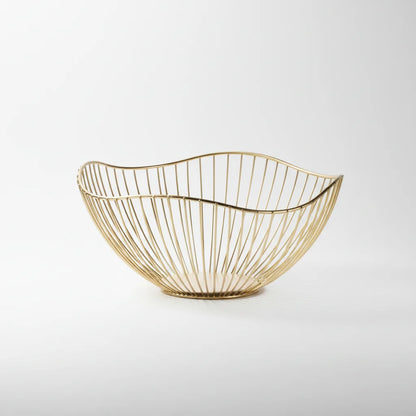 Decorative metal fruit basket – view 16