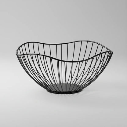 Decorative metal fruit basket – view 18