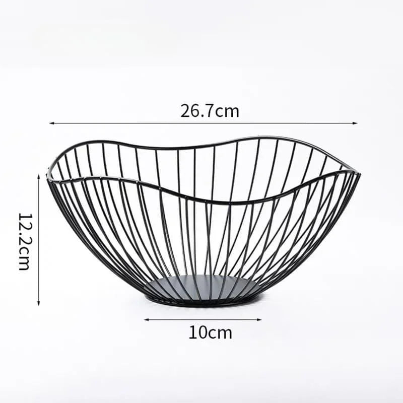 Decorative metal fruit basket – view 19