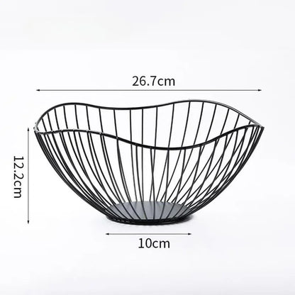 Decorative metal fruit basket – view 19