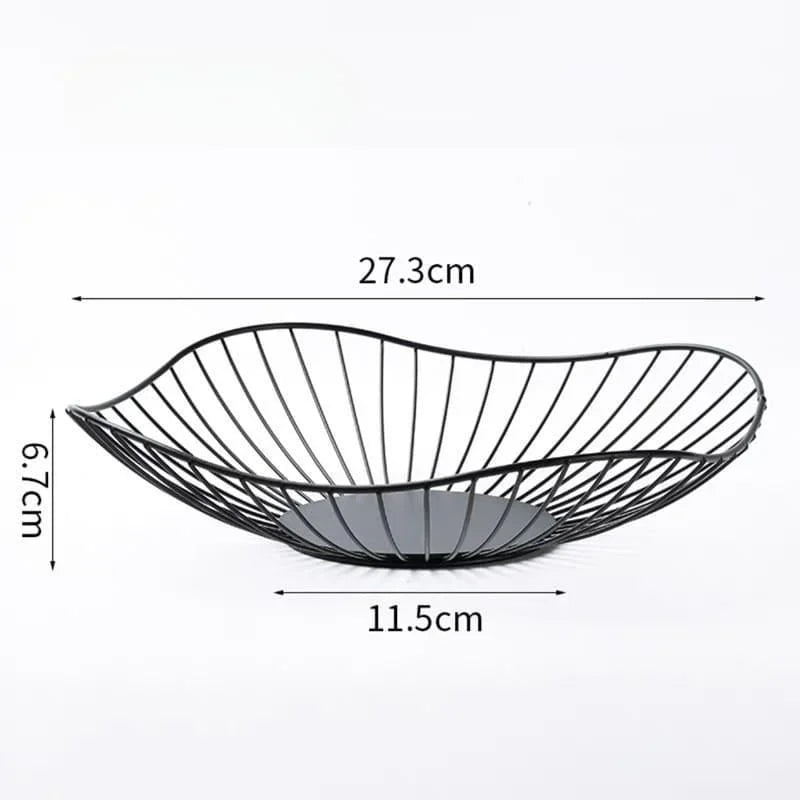 Decorative metal fruit basket – view 21