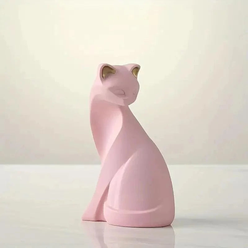 Decorative Resin Cat Sculptures – Models A & B – view 7
