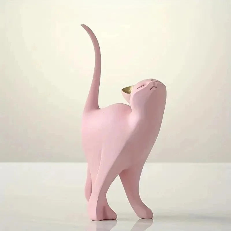 Decorative Resin Cat Sculptures – Models A & B – view 10