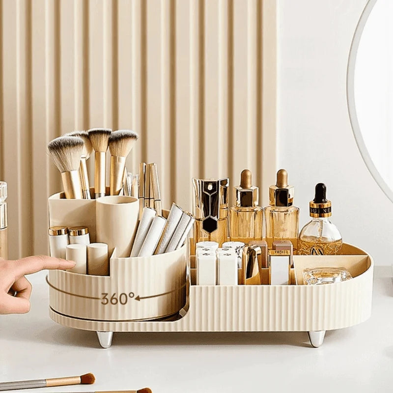 Divided makeup brush and beauty organiser – view 3