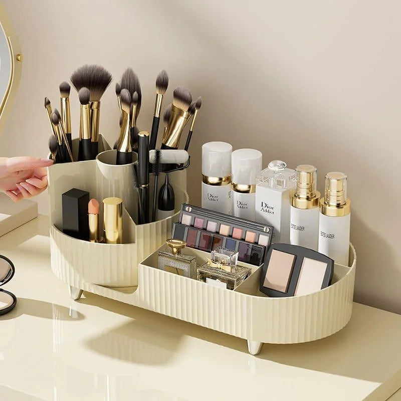 Divided makeup brush and beauty organiser – view 6