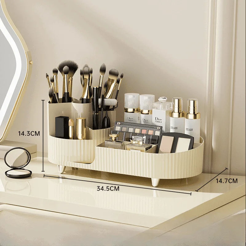 Divided makeup brush and beauty organiser – view 10
