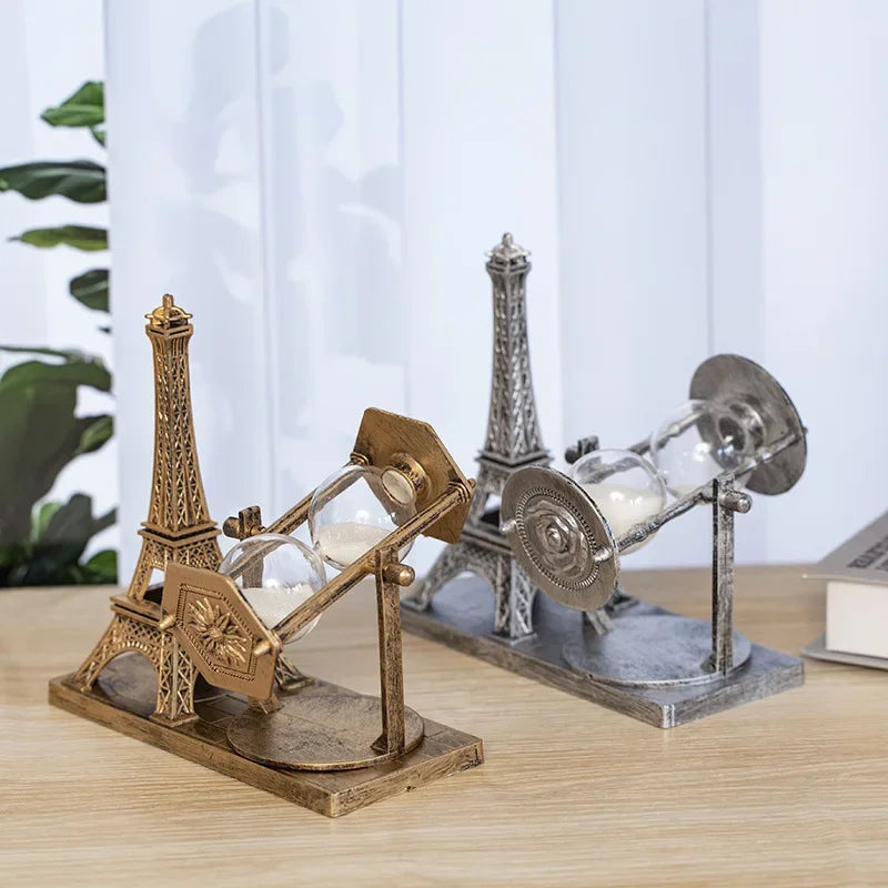Eiffel Tower Retro Decorative Hourglass – view 5