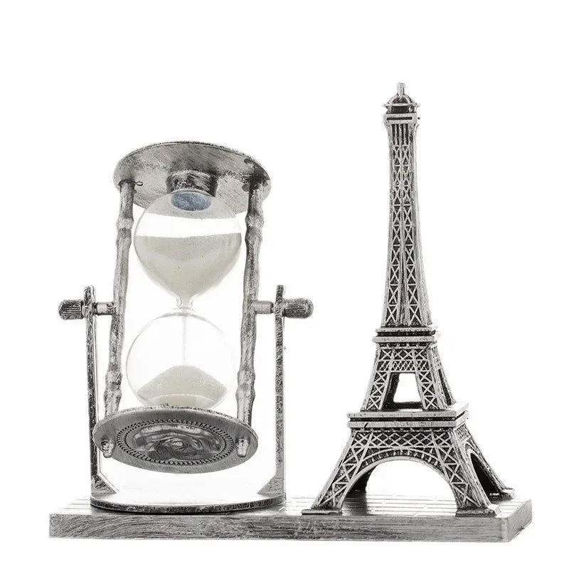 Eiffel Tower Retro Decorative Hourglass – view 6