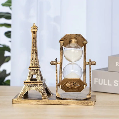 Eiffel Tower Retro Decorative Hourglass – view 7