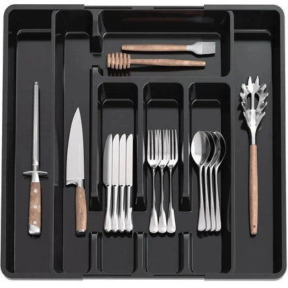 Expandable Kitchen Cutlery Drawer Organiser