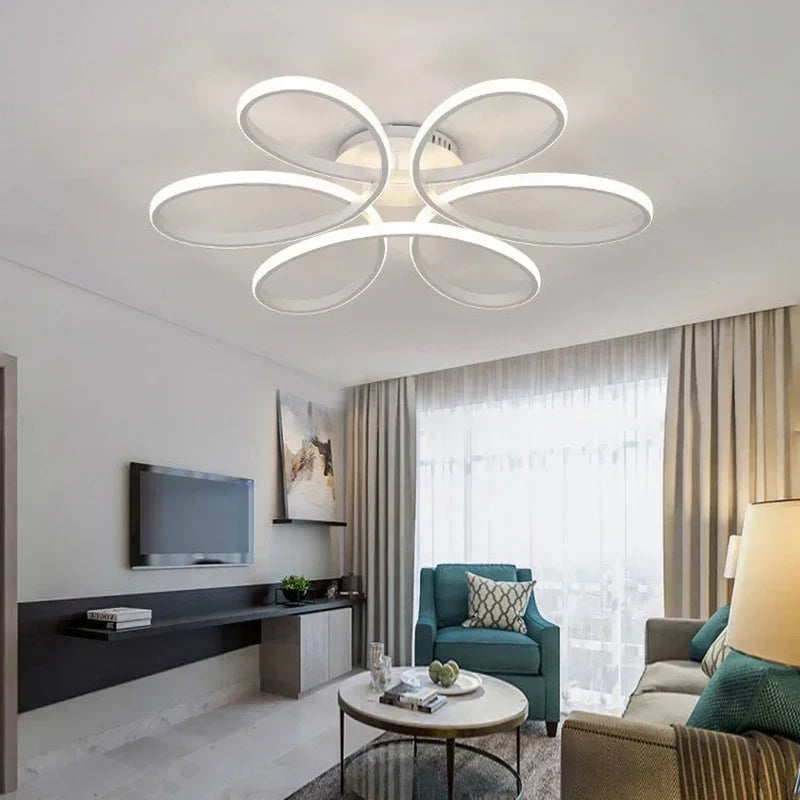 Floral LED Ceiling Light – 30cm or 60cm – view 3