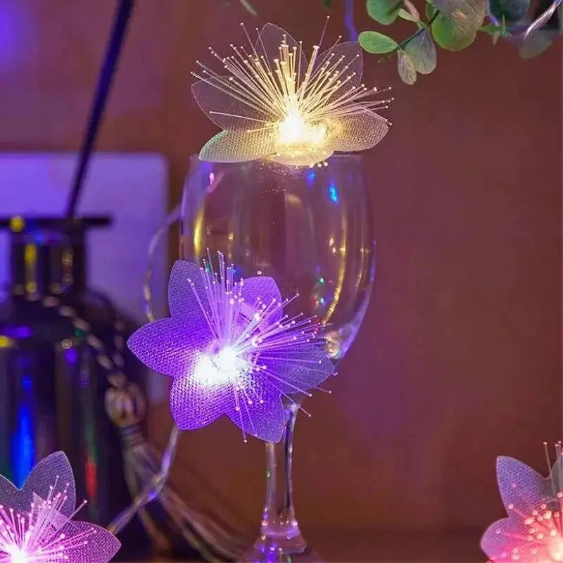 Floral LED Christmas String Lights – 2m or 3m – view 5