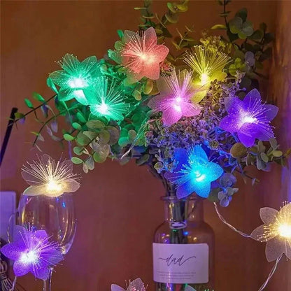 Floral LED Christmas String Lights – 2m or 3m – view 6