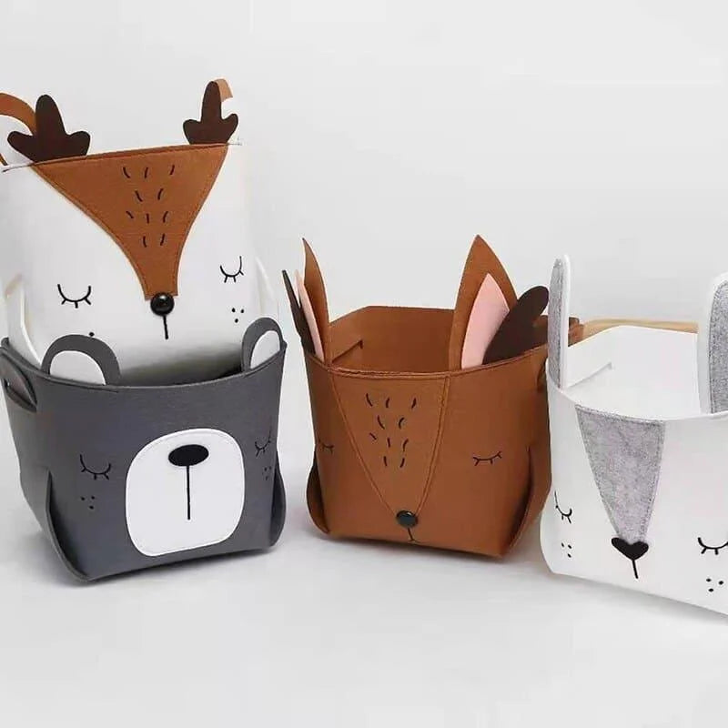 Foldable Kids Fabric Toy Storage Basket – view 2