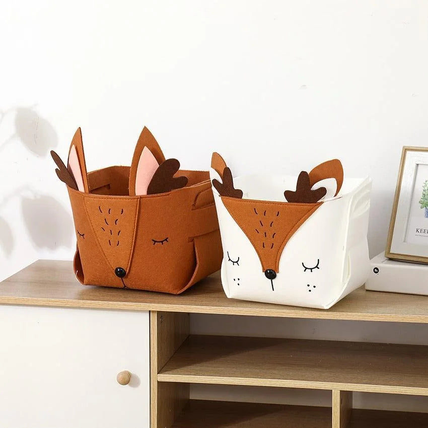 Foldable Kids Fabric Toy Storage Basket – view 3