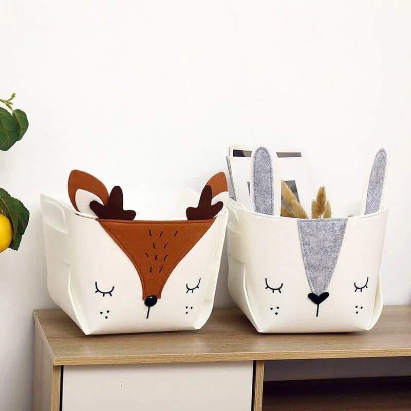 Foldable Kids Fabric Toy Storage Basket – view 4
