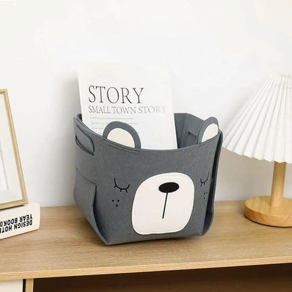 Foldable Kids Fabric Toy Storage Basket – view 5