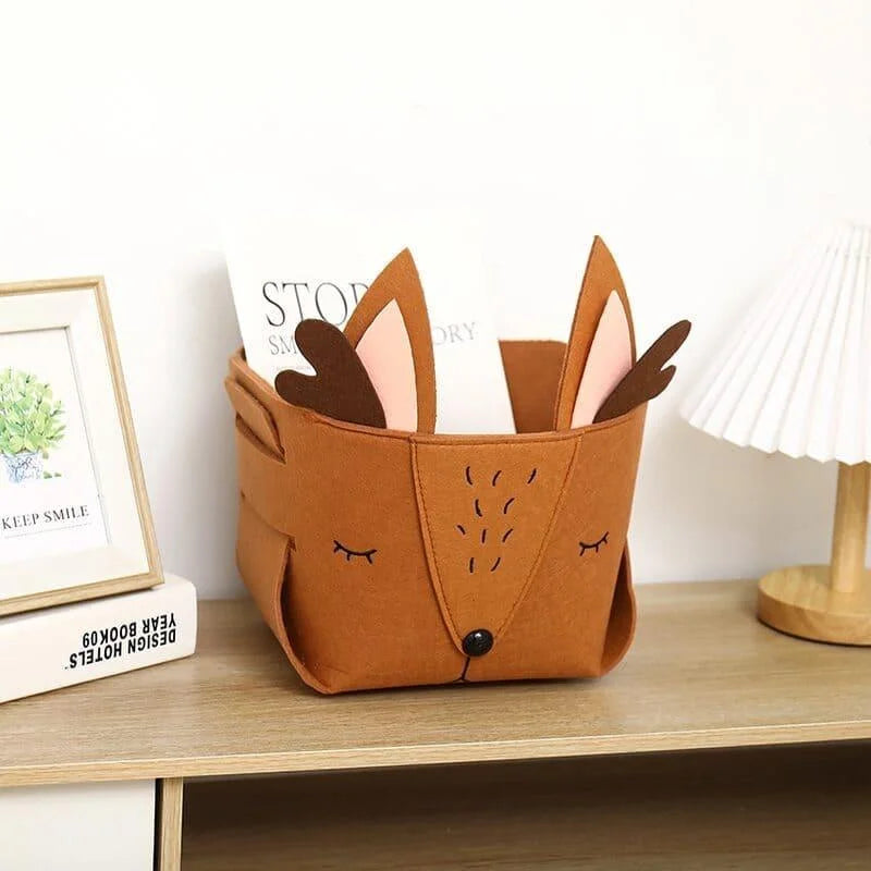 Foldable Kids Fabric Toy Storage Basket – view 6