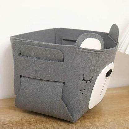 Foldable Kids Fabric Toy Storage Basket – view 8