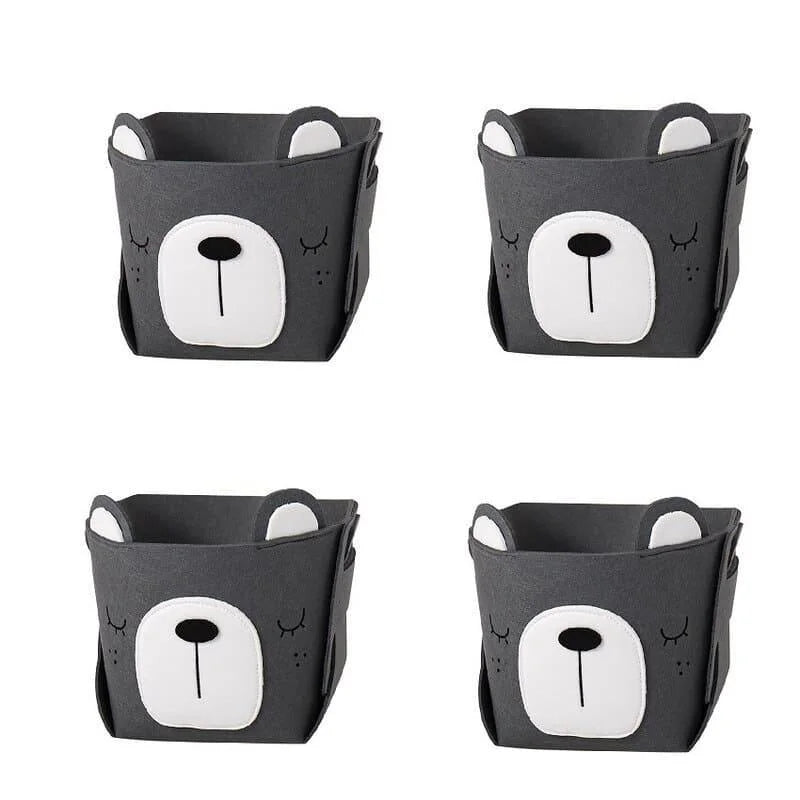 Foldable Kids Fabric Toy Storage Basket – view 12