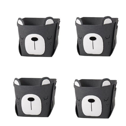 Foldable Kids Fabric Toy Storage Basket – view 12
