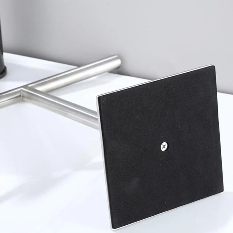 Freestanding Stainless Steel Towel Rack with Non-Slip Base – view 11