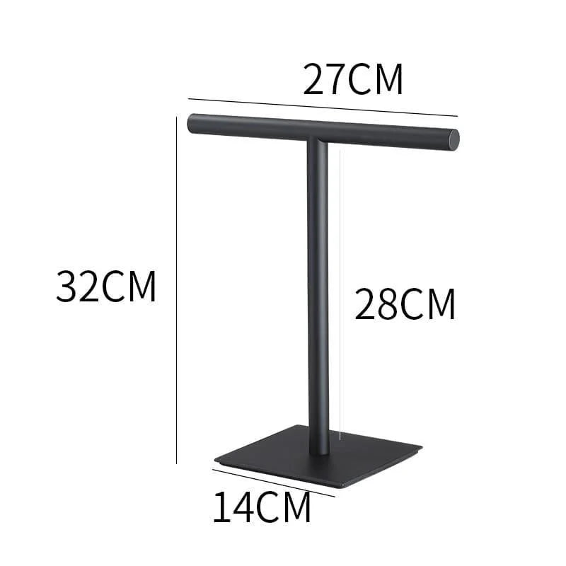 Freestanding Stainless Steel Towel Rack with Non-Slip Base – view 12