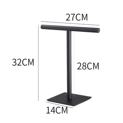 Freestanding Stainless Steel Towel Rack with Non-Slip Base – view 12