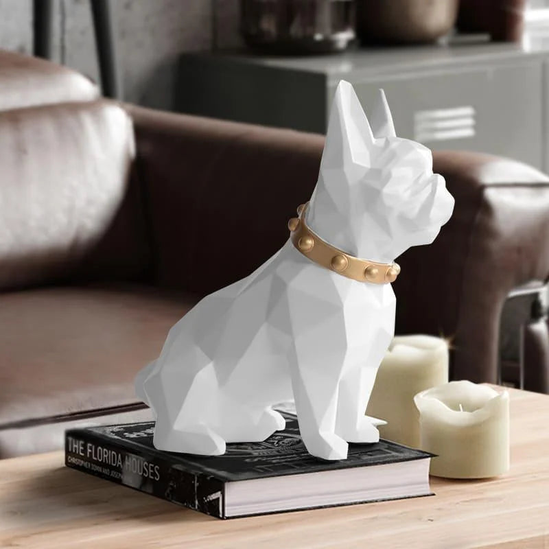 French Bulldog resin piggy bank – view 4