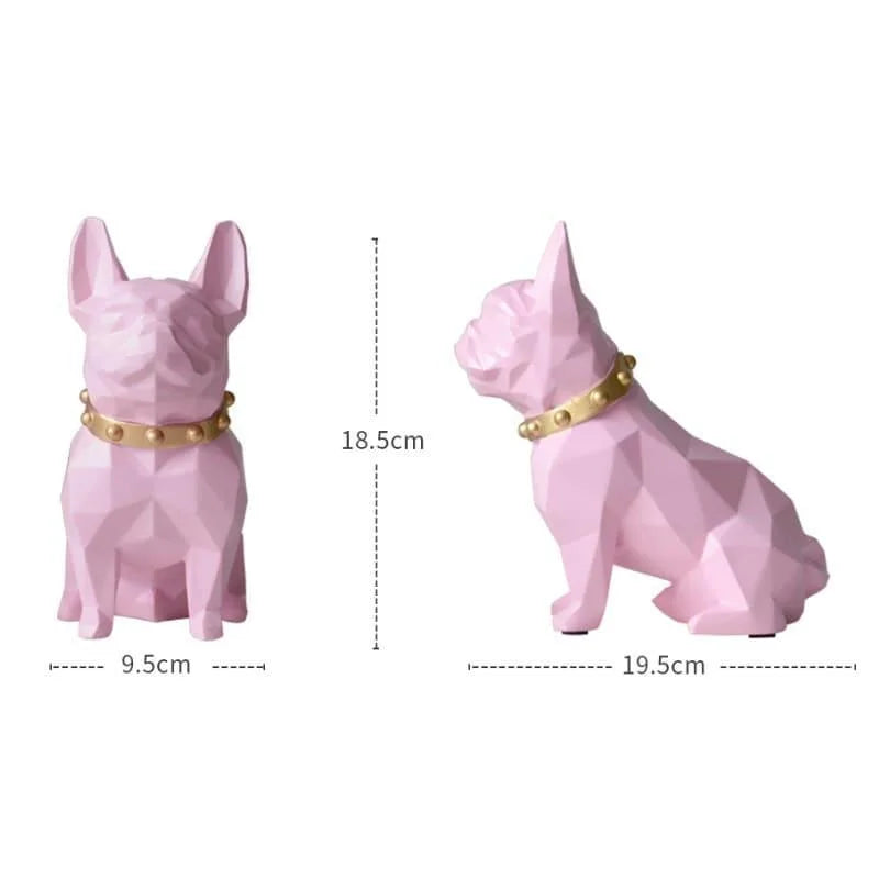 French Bulldog resin piggy bank – view 6