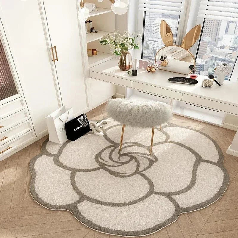 French Floral Non-Slip Area Rug – view 3