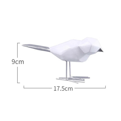 Geometric Resin Bird Sculpture – view 8