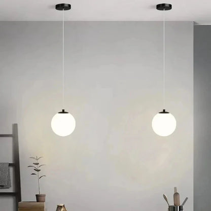 Glass LED Pendant Light – 1 or 2 Lights – view 3