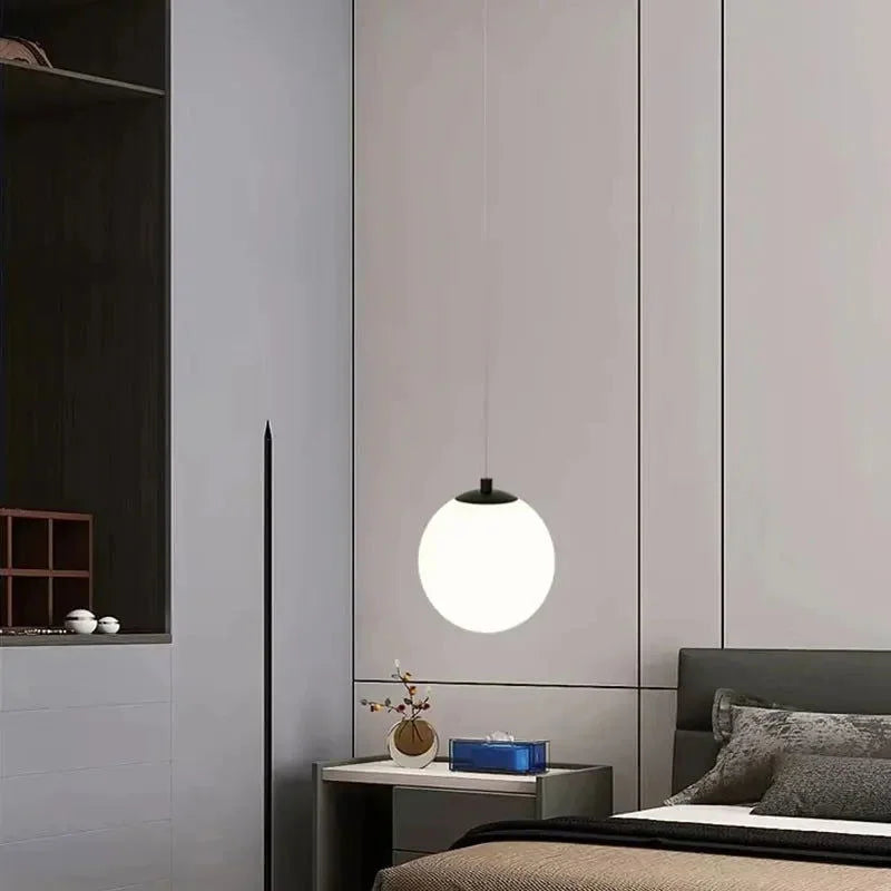 Glass LED Pendant Light – 1 or 2 Lights – view 4
