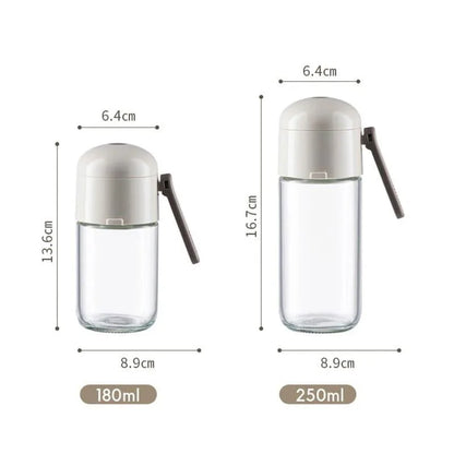 Glass salt and seasoning dispenser with integrated measure – view 13