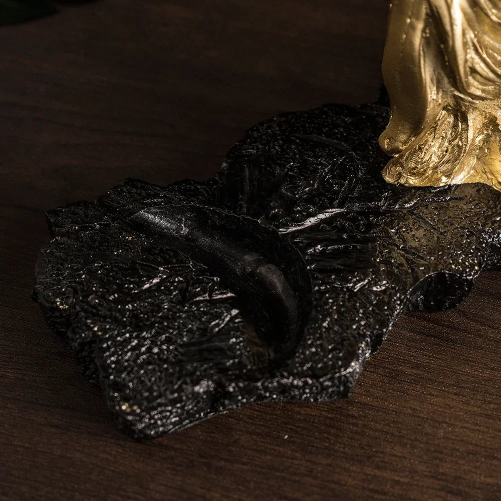 Gold War Horse Resin Wine Bottle Holder – view 6