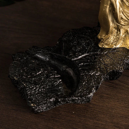 Gold War Horse Resin Wine Bottle Holder – view 6