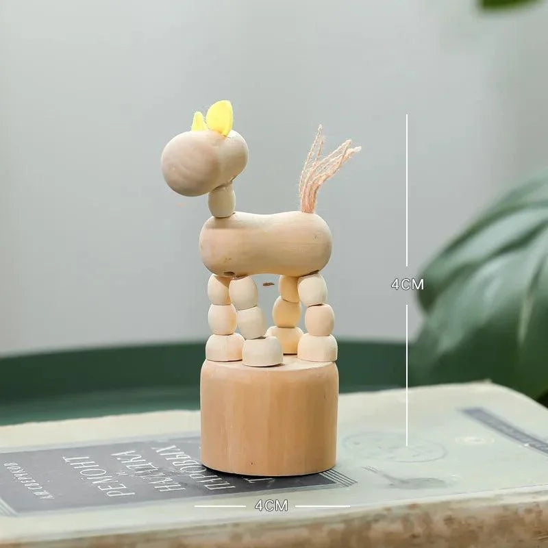 Handcrafted Wood Decorative Figure Collection – view 5