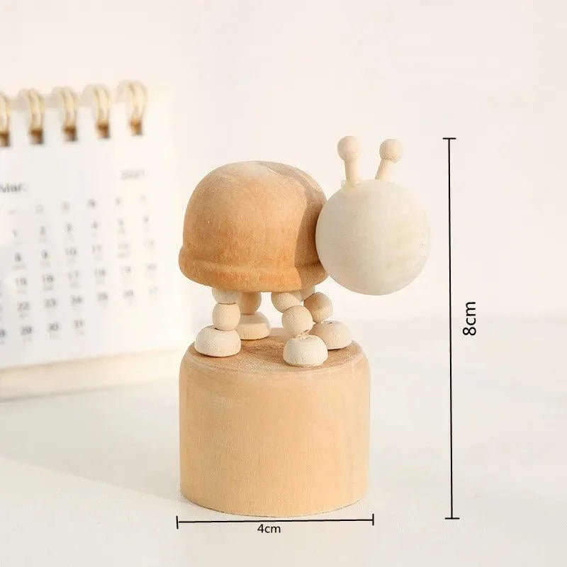 Handcrafted Wood Decorative Figure Collection – view 7