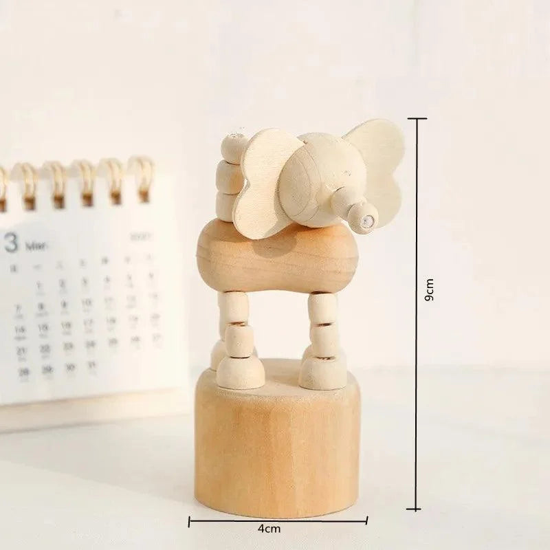 Handcrafted Wood Decorative Figure Collection – view 9