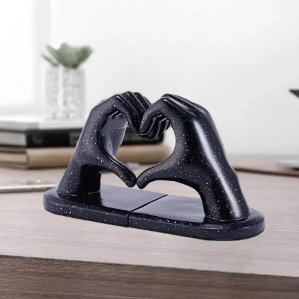 Heart Hands Decorative Bookends – view 3